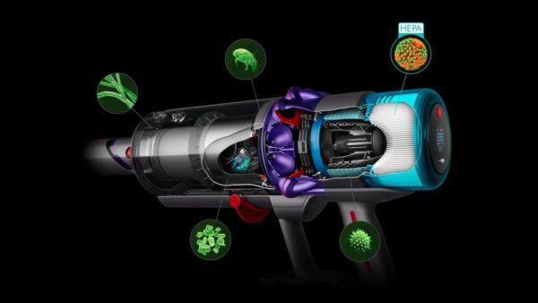 Aspirateur sans-fil Dyson Gen5detect™ Absolute (Violet/Gris) – Image 4