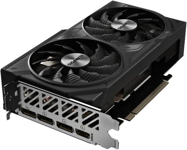 GIGABYTE Carte Graphique GeForce RTX 4070 WINDFORCE 2X OC V2 12G - 12GB GDDR6, 192bit, PCI-E 4.0, 2490MHz Core Clock, 3 x DisplayPort 1.4a, 1 x HDMI 2.1a, NVIDIA DLSS 3, GV-N4070WF2OCV2-12GD – Image 3