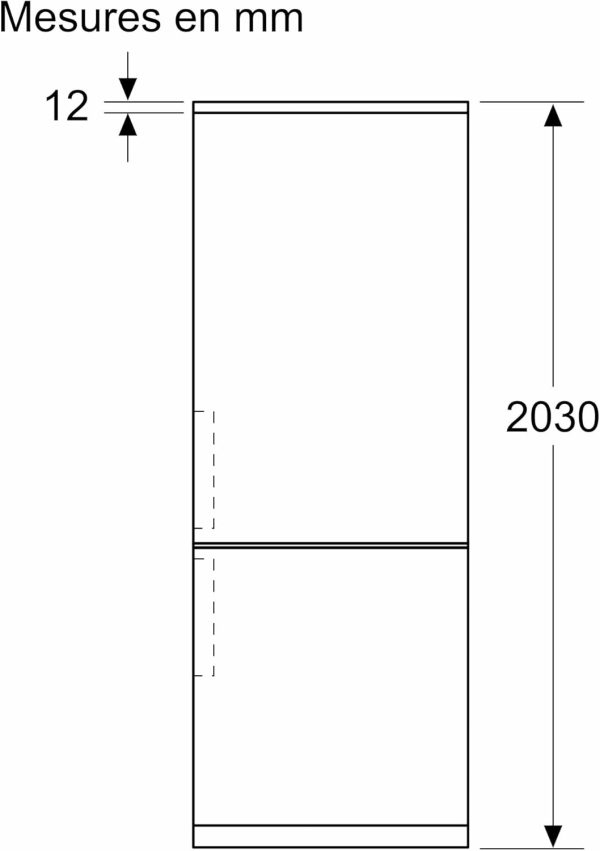 Bosch KGN49AIBT, Série 6, Réfrigérateur combiné pose-libre, 440 L, 203 x 70 (H x L), Inox anti trace de doigts [Classe énergétique B] – Image 2