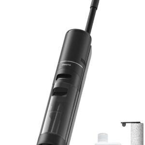 dreame H12 Pro Aspirateur Eau et Poussière Intelligent Sec et Humide sans Fil, Séchage àl'air Chaud, Nettoyage des Bords, Réservoir Eau 900 ML, Autonomie de 35 Min, Écran LED