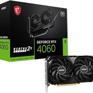MSI GeForce RTX 4060 Ventus 2X Black 8G OC