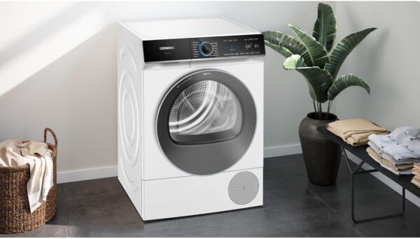 Siemens WQ46B2C40 iQ700 Sèche-linge intelligent à pompe à chaleur 9 kg VarioSpeed Condensateur autonettoyant – Image 2