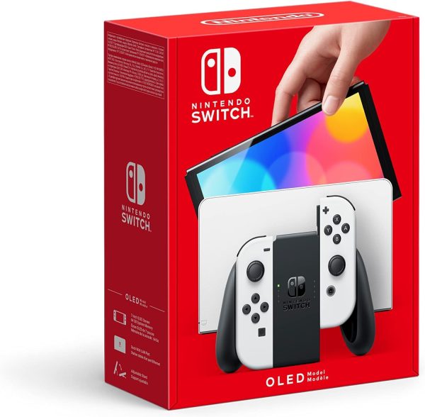 Nintendo Console Switch (modèle OLED) blanche – Image 6
