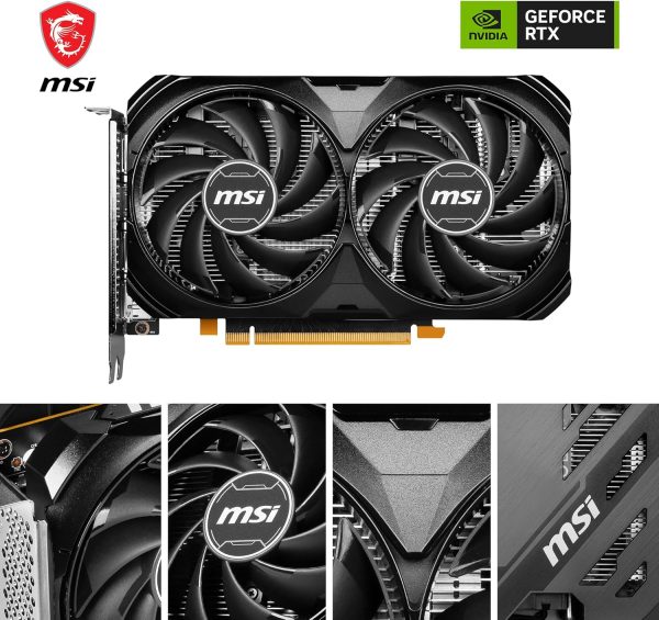MSI GeForce RTX 4060 Ventus 2X Black 8G OC – Image 5