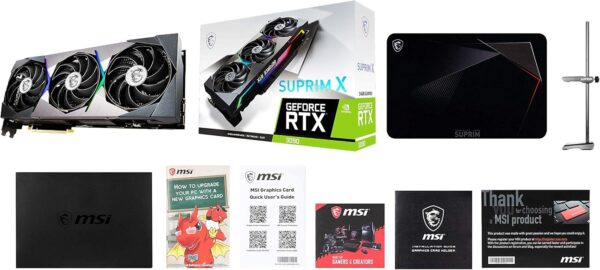 MSI NVIDIA GeForce RTX 3090 SUPRIM X 24G, Black – Image 11