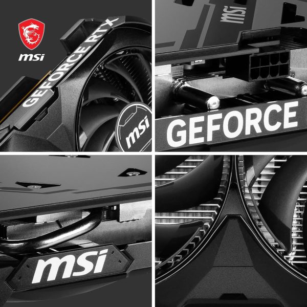 MSI GeForce RTX 4060 Ventus 2X Black 8G OC – Image 3